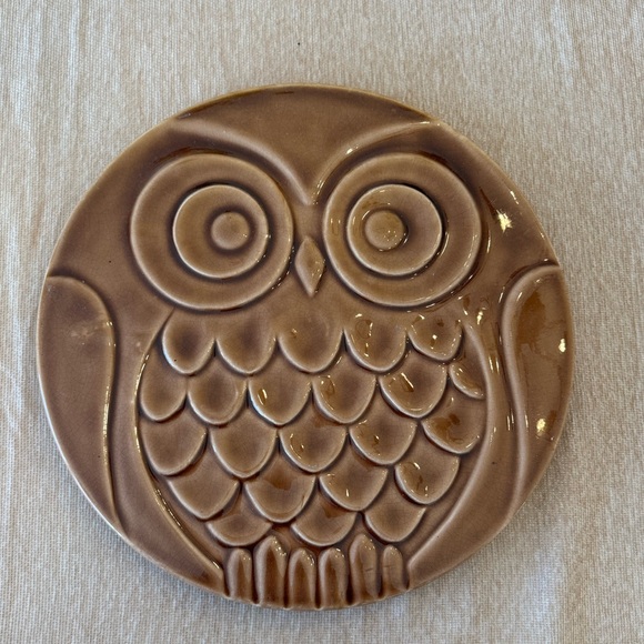 Other - Brown Owl Ceramic Wall Art